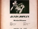 JANIS JOPLIN Wicked Woman RARE MEMORY RECORDS LP
