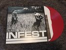INFEST Slave LP 1997 Trans Red Vinyl with Insert