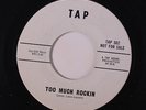 TINY LEWIS: Too Much Rockin / I Get Weak 45 (dj) rare Blues & R&B