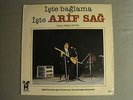 ARIF SAG ISTE BAGLAMA LP ORIG '82 RARE TURKISH FOLK WORLD MUSIC VG/VG+