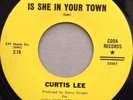 CURTIS LEE Is She In Your Town RARE NORTHERN SOUL CODA UNPLAYED HOLY GRAIL Mint