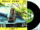 BILLY FURY=UK=PARLOPHONE=DEMO=LADY=1968 LIMITED FLIP-BACK =PICTURE SLEEVE 45= 7