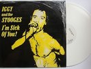 Iggy & The Stooges I'm Sick Of You Ger 1979 White Vinyl LP Punk Garage