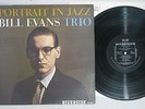 BILL EVANS TRIO PORTRAIT IN JAZZ RIVERSIDE SMJ-6144 JPN Vinyl LP