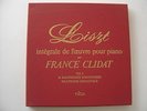 Vega 4lp box Liszt complete piano works vol2 Rhapsodies Hongroises France Clidat