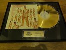 ELVIS PRESLEY 24K GOLD FRAMED VINYL RECORD 50,000,000 FANS CANT BE WRONG