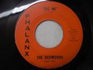 THE REDWOODS Tell Me / Little Latin Lupe Lou PHALANX Garage Rock Portage Mich M-