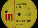 The Pink Finks Somethin' else/Back door man,oz pressing on In label 1965 (vg++ )