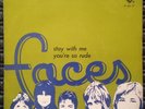 FACES Stay With Me 7/45 Mint Portugal 1972 ROD STEWART RON WOOD Rolling Stones