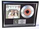 ABBA, Mamma Mia, mit Cover, Platin Record, Schallplatte, Award, gold