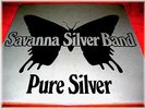 SAVANNA SILVER BAND PURE SILVER NO 2 RARE ALTERNATIVE COVER OZ UNIQUE FUNK LP