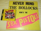 SEX PISTOLS - NEVER MIND THE BOLLOCKS - 12 INCH VINYL LP 1977 +  LIVE CD 2005
