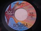 SIGNED Alvin Cash & the Registers Stone Thing 1970 45rpm VG++