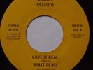 FIRST CLASS: Love is Real BEVNIK modern SWEET SOUL 45 scarce BALTIMORE hear