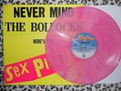 Sex Pistols,Never Mind The Bollocks,RARE PINK/WHITE VINYL L.P,god save the queen