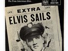 ELVIS PRESLEY - ELVIS SAILS (UK E.P. BLACK LABEL ROUND CENTRE PICTURE SLEEVE)