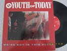 YOUTH OF TODAY WE'RE NOT IN THIS ALONE  PROMO FIRST MIX GORILLA BISCUITS BOLD