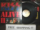 KISS ALIVE II - 1977 US PRESS WITH BOOKLET TATTOO'S AND INSERT - NBLP 7076-2 EX