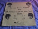 The Beatles - 1963 Christmas Fan Club Flexi - Nice Condition