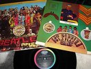 the BEATLES Sgt Peppers Hearts Club Band w/INSERT 1st Org Capitol,white,revolver
