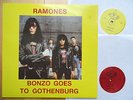 RAMONES - Bonzo goes to Gothenburg Double LP 1990  NY Punk Dead Boys The Stooges