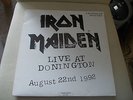 iron maiden  live at donington rare limited edition no 6536 triple lp vinyl