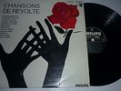 LP- CHANSONS DE REVOLTE / SERGE GAINSBOURG ect..............................