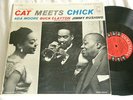 BUCK CLAYTON Ada Moore Jimmy Rushing Cat Meets Chick Col 6 eye mono dg LP
