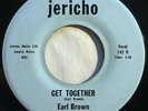 * EARL BROWN Get Together/Suzanne RARE JAMAICAN FUNK COSMIC JA Jericho 45 Hear