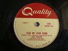 78 Carl Perkins lend me your comb-glad all over Quality Canada HEAR