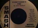 Rare Garage 45 The Raves Everything's Fire PUNK Psych HEAR