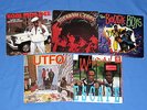 5 OLD SCHOOL RAP LP'S---U.T.F.O.+ WHODINI+ BOOGIE BOYS+ SUGARHILL GANG+ KOOL MOE