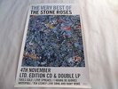 THE STONE ROSES - THE VERY BEST OF - UK PROMO POSTER