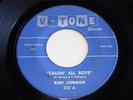 Ruby Johnson Callin All Boys / Pleadin Heart V-TONE 222 Soul MOD