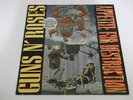 1st Press Geffen LP Guns N' Roses Appetite For Destruction Banned Slv + Sticker