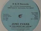 June Evans - If You Want My Lovin 12