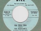 RARE WHITE GROUP THE RADIANTS – RA CHA CHA on WIZZ 713 hear