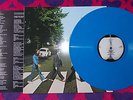 The Beatles,Abbey Road,RareBLUE VINYL album/L.P + LYRIC INSERT.not picture disc.