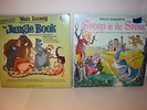DISNEY Sword in The Stone 1963 LP Storybook  Pop-Up & JUNGLE BOOK LP STORYBOOK