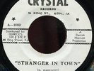 The Crystalites - Stranger In Town JA orig Crystal 7