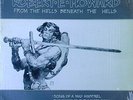 ROBERT E HOWARD - AUTHOR OF CONAN / FROM THE HELLS BENEATH.. HELLS - LP & BKLET
