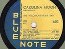 78rpm Jazz – Thelonious Monk Sextet – Hornin' In – Blue Note 1603