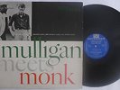 MULLIGAN MEETS MONK LP Riverside DG