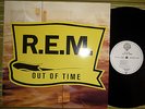 R.E.M. OUT OF TIME, LP 1991 GERMANY EX/EX+, INNER SLEEVE