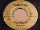 EDDIE RINGO full racing cam TWIN STAR 1016 hot rodRARE  ROCKABILLY teen HEAR IT