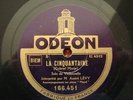 RARE ANDRE LEVY GABRIEL MARIE MONTI 78RPM ODEON 166451