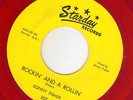70s REPRO Rockabilly Sonny Fisher RED WAX STARDAY 207 ( ?) Rockin' and a rollin'