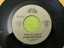 HEAR Carter And Chanel Don't Let Love Go/Together Forever WLP DJ Sweet City