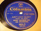 JAZZ BENNY GOODMAN ORCH JACK TEAGARDEN Ain-Cha' Glad? COLUMBIA 2835