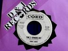 JIMMY JAMES TIME'S RUNNING OUT SHE DON'T KNOW  COED  DOO WOP  NORTHERN SOUL 45